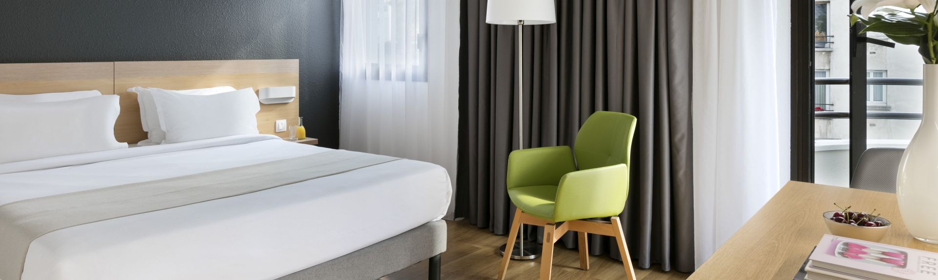 Studio at apart hotel Citadines Austerlitz Paris