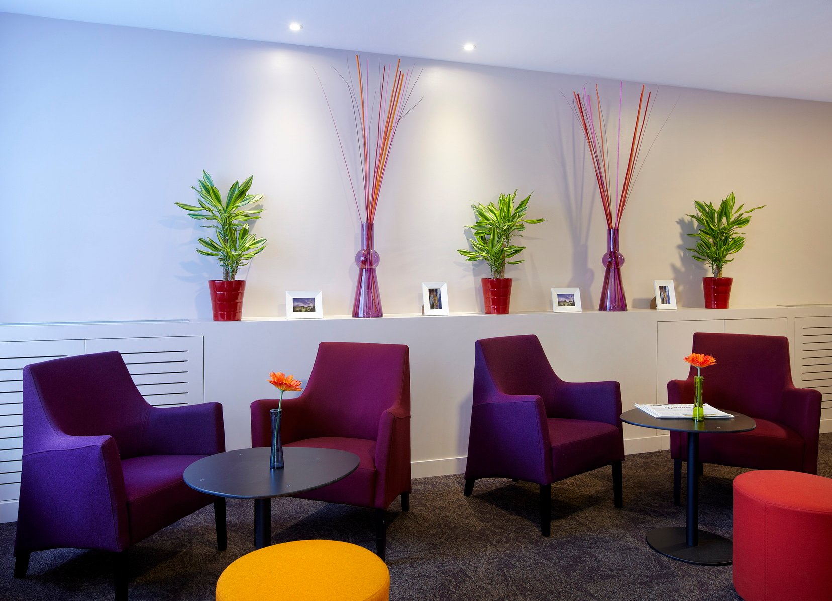 Lobby of our apart hotel Paris 13