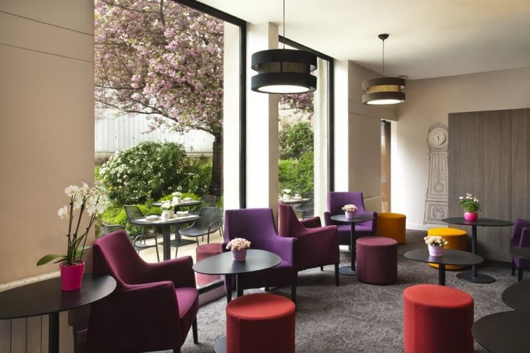 Breakfast room open 7 days a week, apart hotel Paris 13