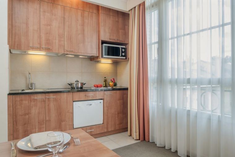 Studio equipped kitchen, apart hotel Paris 6
