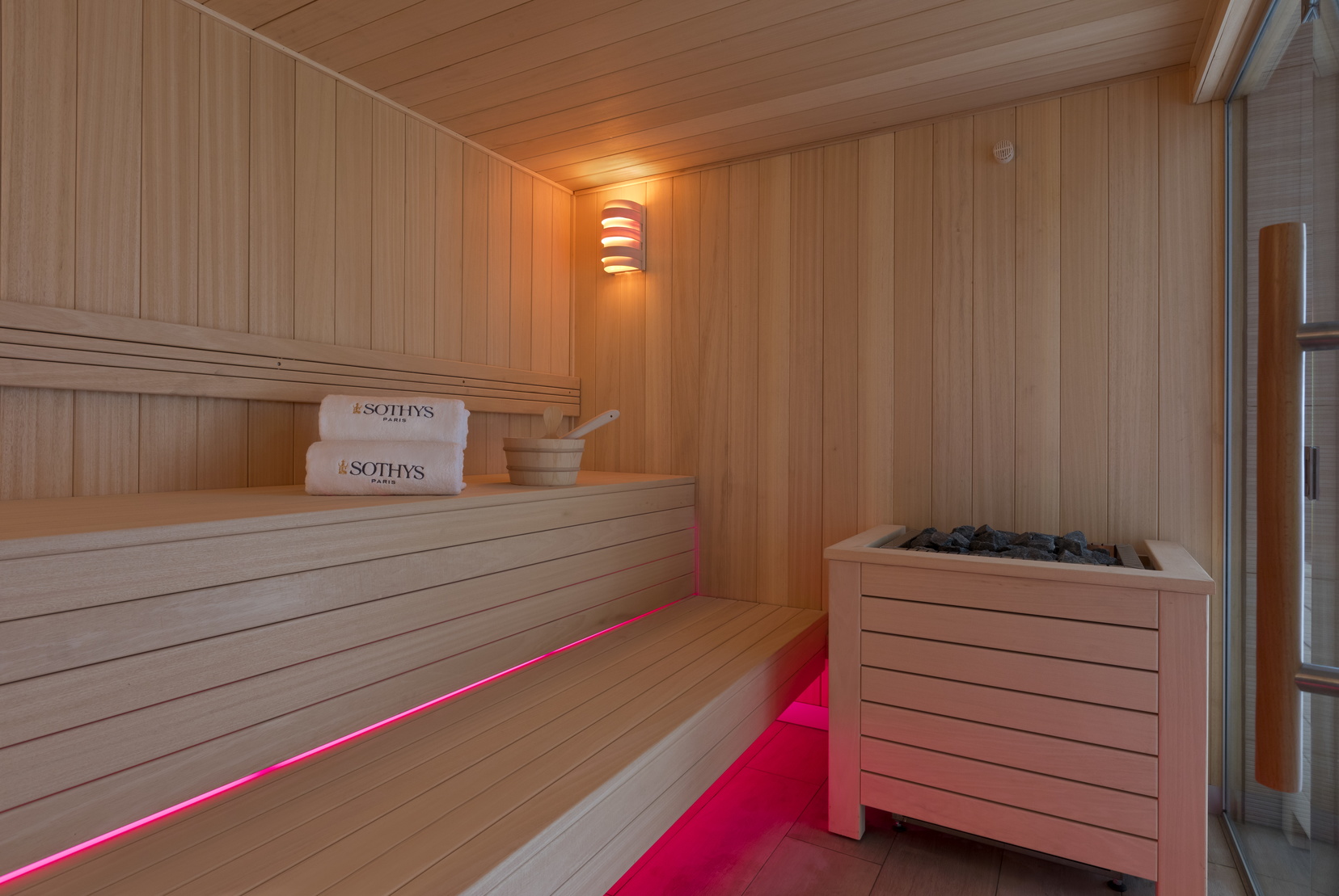 Sauna in unserem Wohnen auf Zeit in Straßburg