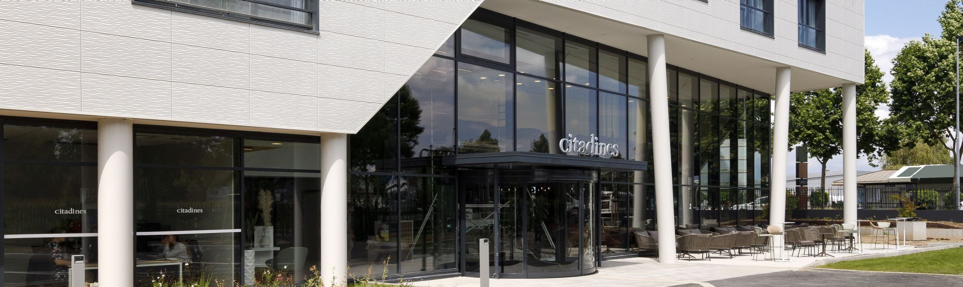 facade of apart hotel Citadines Eurométropole Strasbour