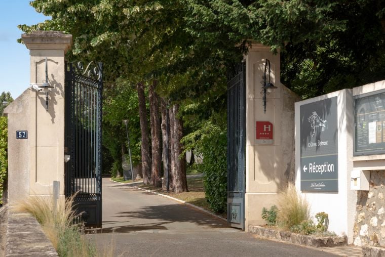 Entrée de notre hotêl à Tours