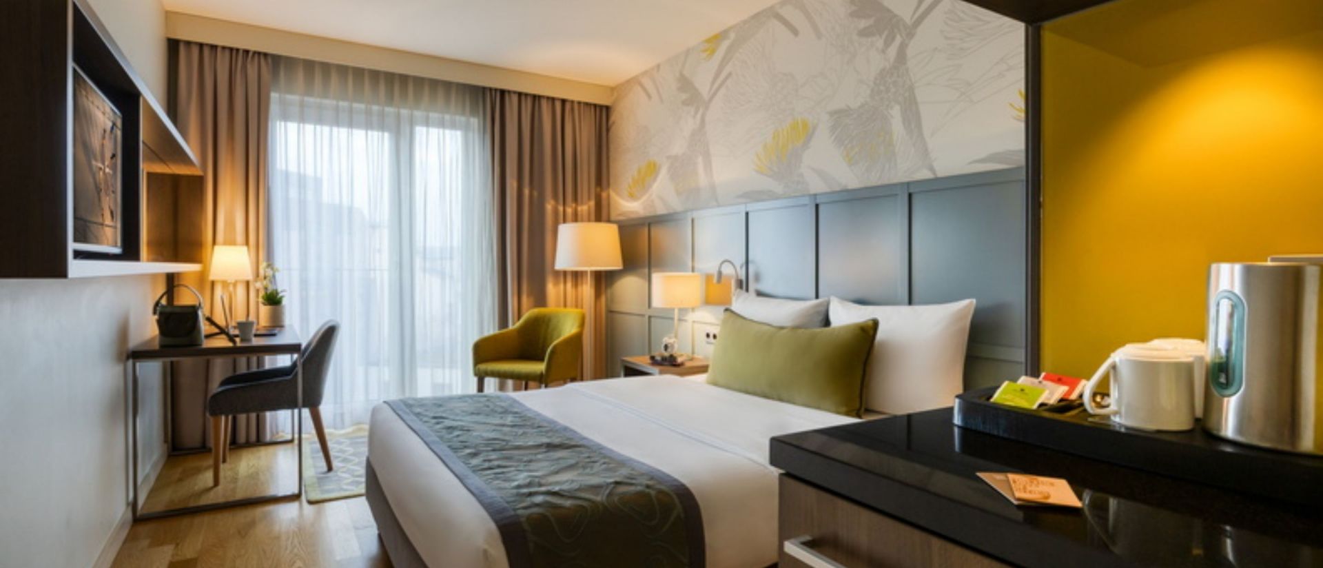 Classic Room at apart hotel Citadines City Centre Frankfurt