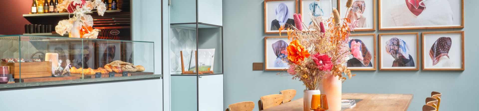 Lounge area of lyf East Frankfurt