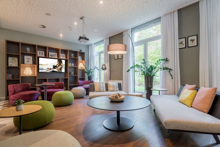 Loungebereich unseres Wohnen auf Zeit in Munich