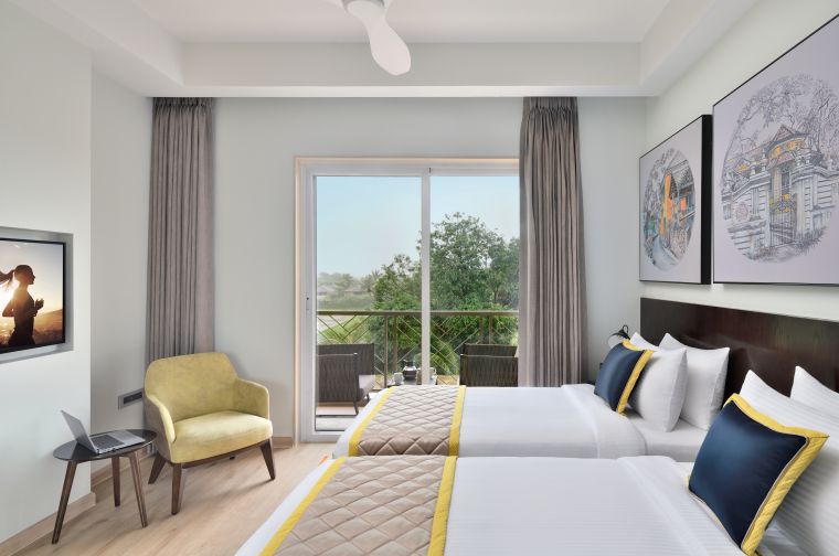 Apartmenttypes India Goa CitadinesArporaNagoa 2PRE TwinBedroom01 HR