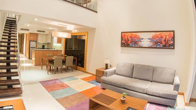 1ベッドルームメゾネット アパートメント