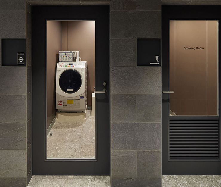 Hotel Guest Laundry Room