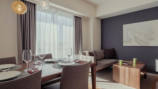 書斎付き1ベッドルームデラックス アパートメント