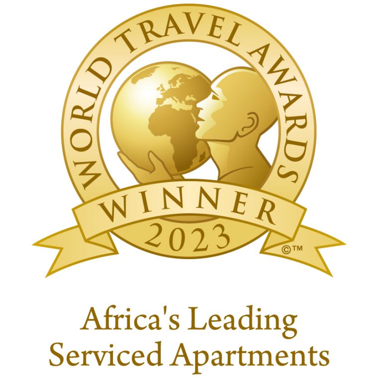 <strong>World Travel Awards – Africa’s Leading Serviced Apartment 2022 & 2023</strong></br><p class="MsoNormal"><span style="font-size: 12.0pt;">World Travel Awards  was established in 1993 to acknowledge, reward and celebrate excellence across all key sectors of the travel tourism &amp; hospitality </span></p>
<p class="MsoNormal"><span style="font-size: 12.0pt;">Industry. Today the World Travel Awards brand is recognized globally as the ultimate hallmark of quality with the winners setting the benchmark to which all the others aspire. </span></p>