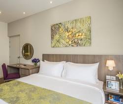 Fully Furnished Master Bedroom of a Three-Bedroom Premier at Somerset Medini Iskandar Puteri
