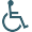 Others WheelchairIcon Blue