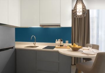 Apartment Types Citadines Cebu City 1BR Kitchen Dining