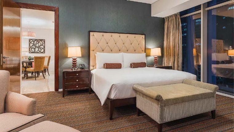 Standard Joy Nostalg Hotel And Suites Manila Philippines One Bedroom Executive Bedroom 760x428px