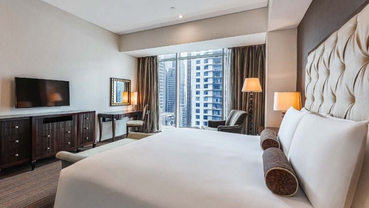 Standard Joy Nostalg Hotel And Suites Manila Philippines Two Bedroom Executive Masters Bedroom 760x428px