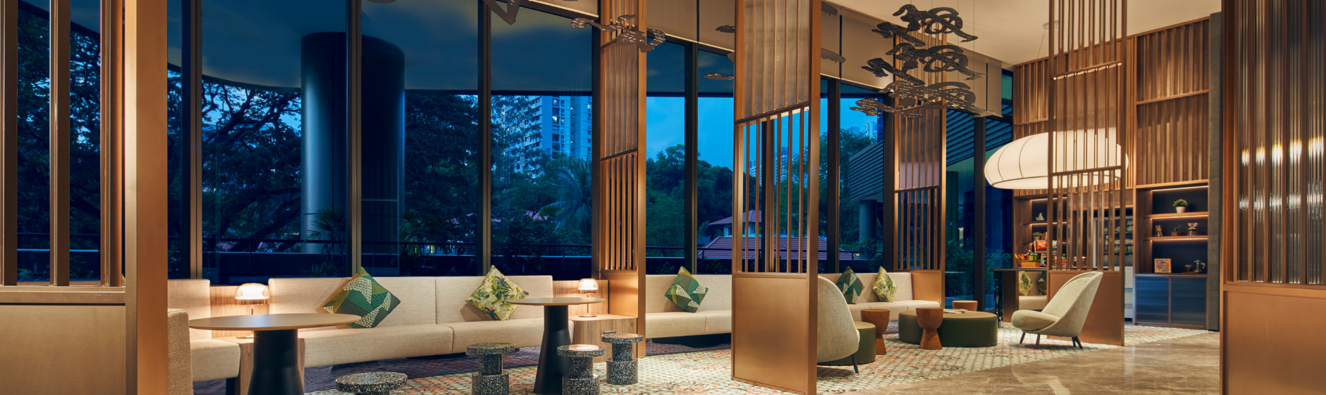 Overview Citadines Connect Rochester Singapore Lobby