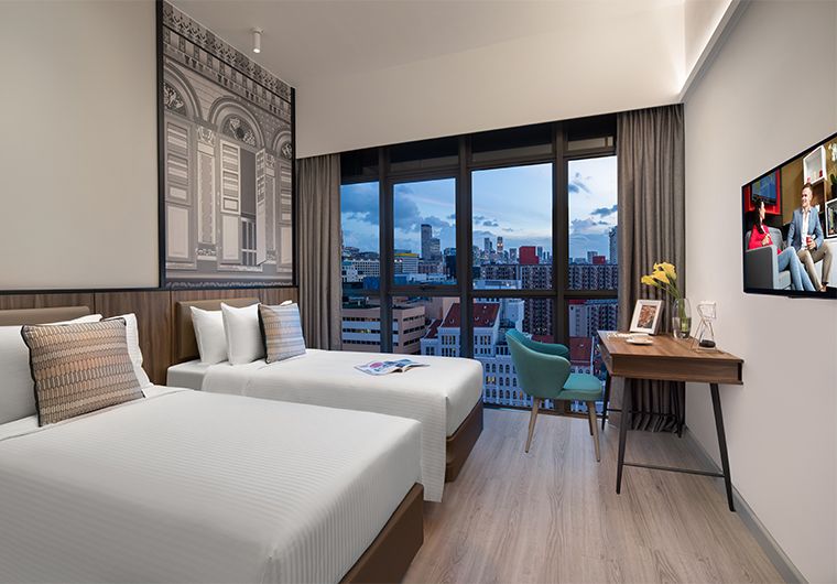 Citadines Rochor Singapore Studio Twin Virtual Tour