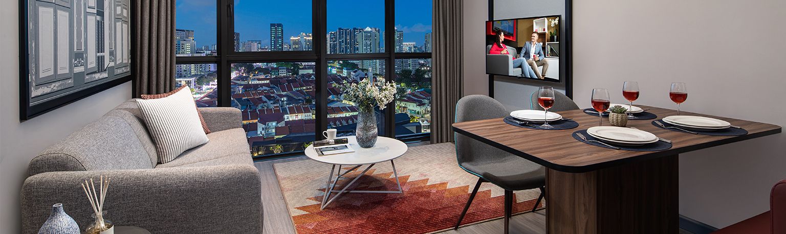 Citadines Rochor Apartment Types