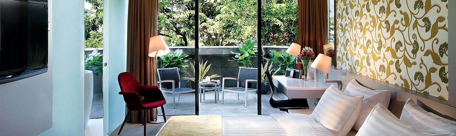 D Hotel Studio with Balcony