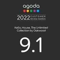 <strong>Agoda Customer Review Award 2022</strong></br><strong>Agoda</strong>