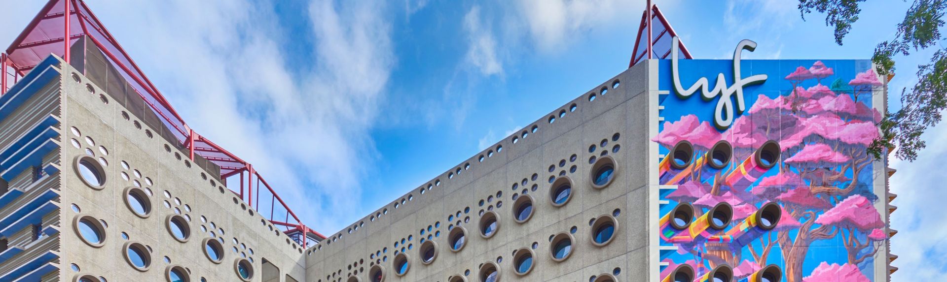 lyf one-north Singapore Facade