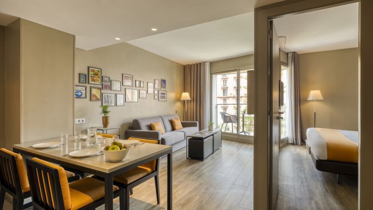 Apartment mit 1 Schlafzimmer