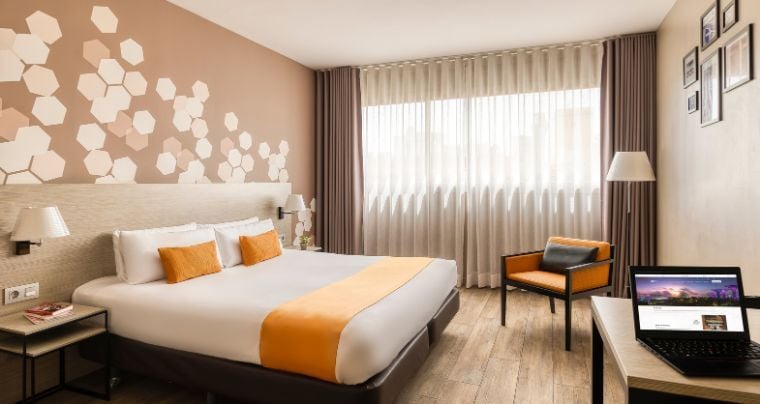 Citadines Las Ramblas Barcelona | Studio | Bedroom