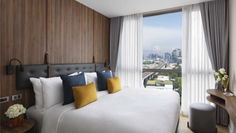 ห้องดีลักซ์ เตียงคิง หนึ่งห้องนอน