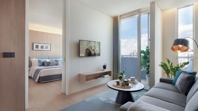 Apartment Types Somerset Sukhumvit Thonglor Bangkok Onebedroom Executive
