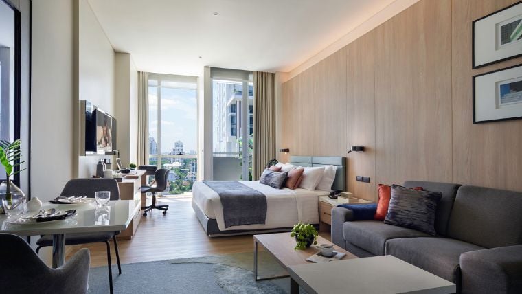 Apartment Types Somerset Sukhumvit Thonglor Bangkok Studio Deluxe