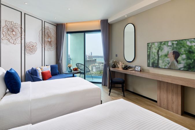 スーペリア ルーム ツイン シービュー