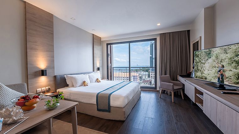 Studio Executive with Seaview