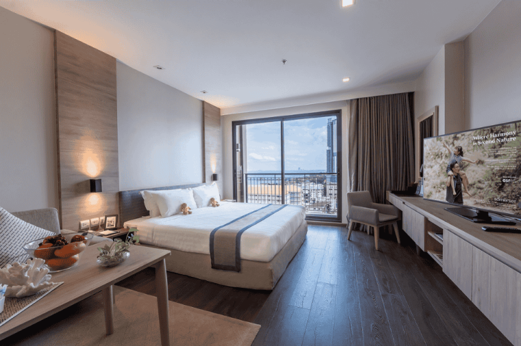 Studio Executive with Seaview