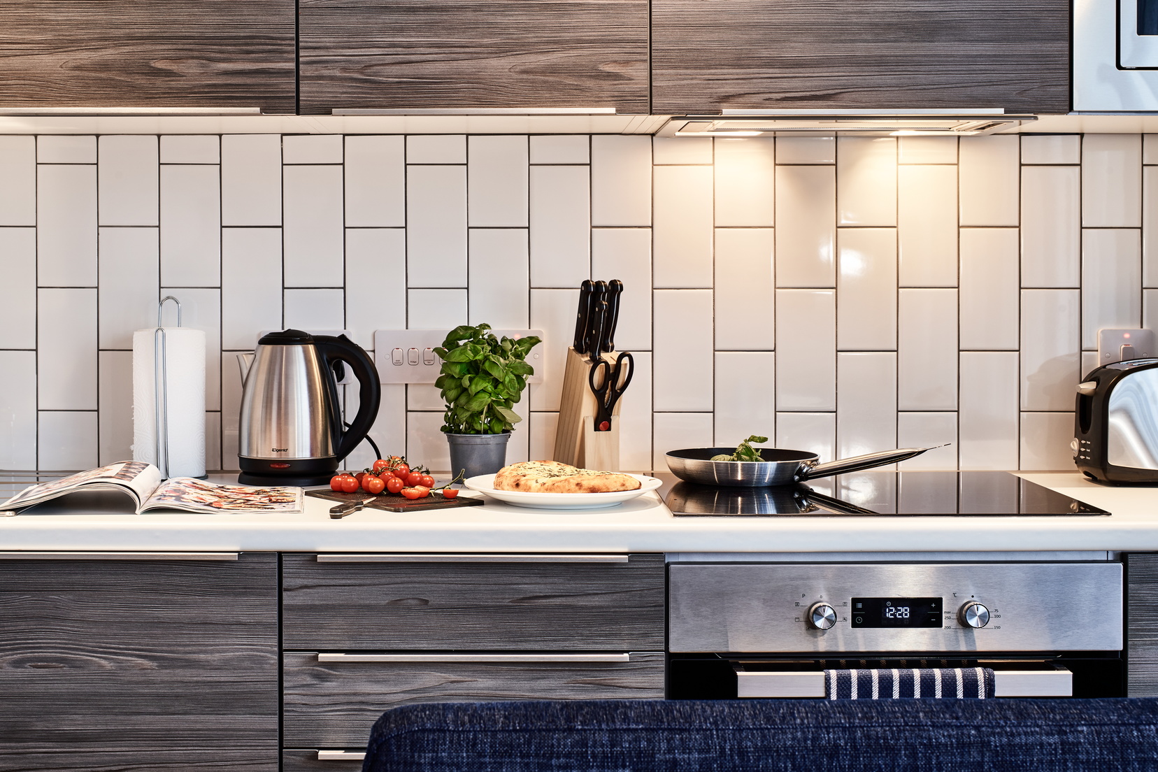 Cuisine entièrement équipée d'un Appartement 3-pièces Supérieur, appart hotel Liverpool