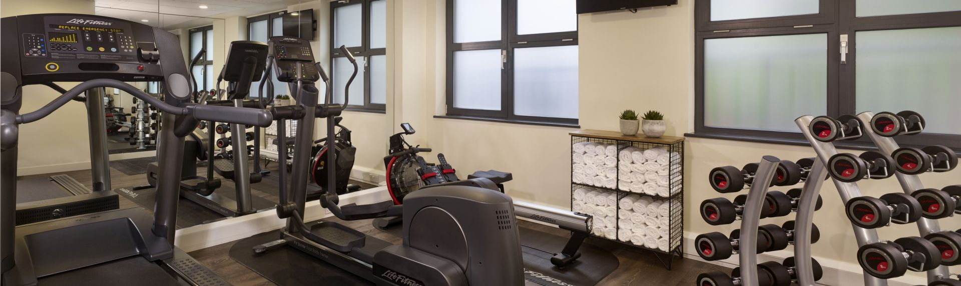 Fitness Room at apart hotel Citadines Barbican London
