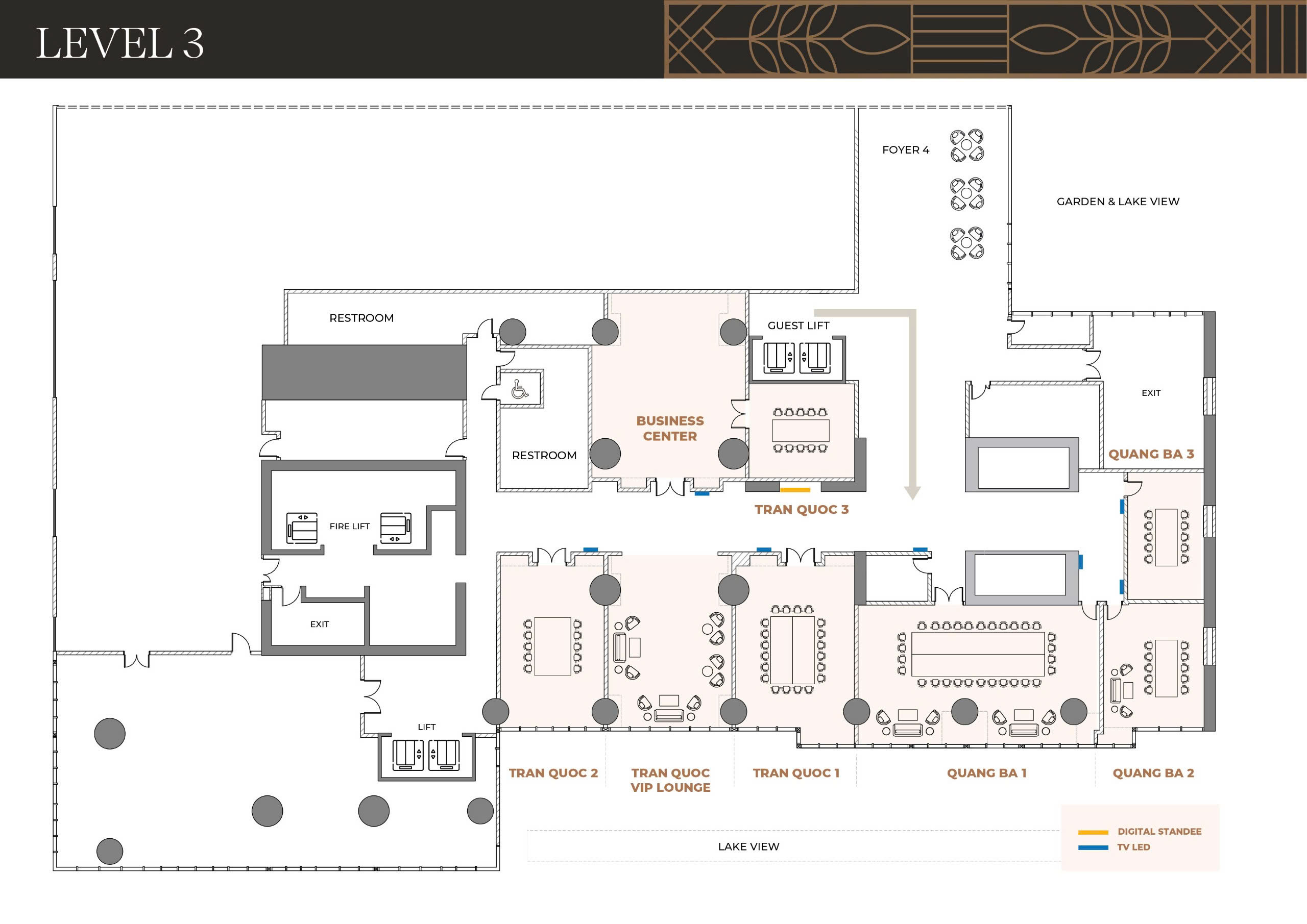 Capacity & Floor Plan | Ascott Tay Ho Hanoi | English