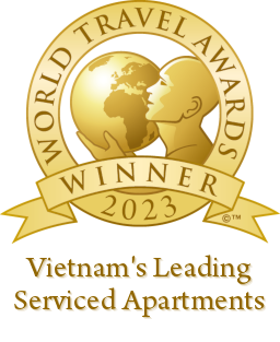 <strong>World Travel Awards 2023</strong></br><div>Vietnam’s Leading Serviced Apartments by World Travel Awards 2023</div>