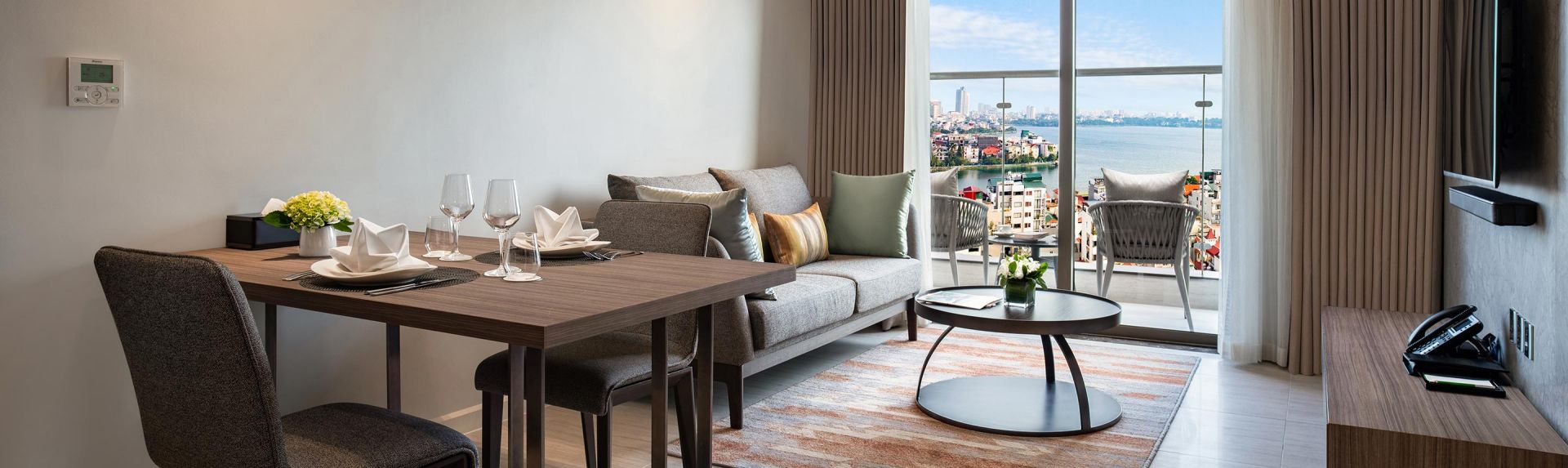 オークウッドレジデンス・ハノイ 1ベッドルーム デラックス ツイン アパートメント