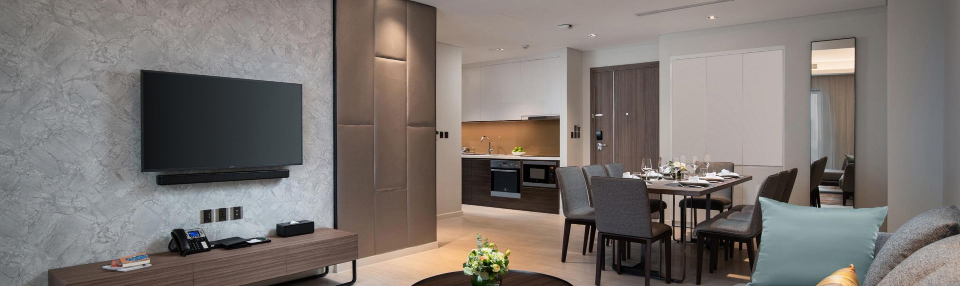 オークウッドレジデンス・ハノイ 1ベッドルーム デラックス ツイン アパートメント