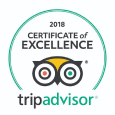 <strong>Certificate of Excellence 2018</strong></br><p>TripAdvisor Certificate of Excellence 2018</p>