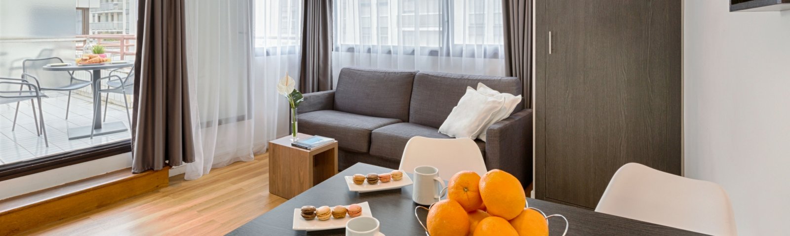 1 bedroom apartment at apart hotel Citadines Austerlitz Paris