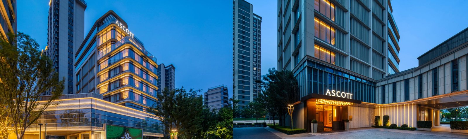 Location of Ascott Huaishu Road Ningbo