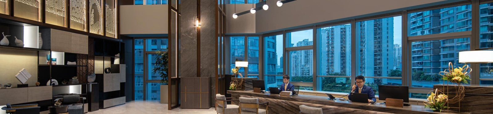 Overview Ascott Icc Guangzhou Lobby