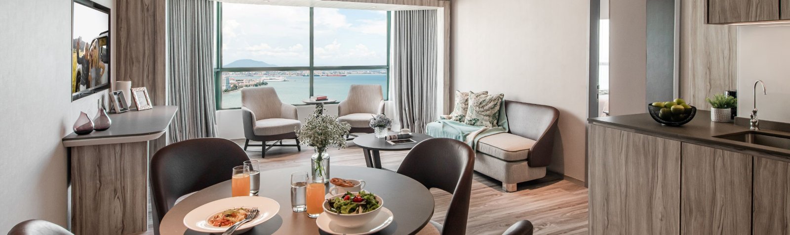 Serviced Apartment Type at Ascott Gurney Penang