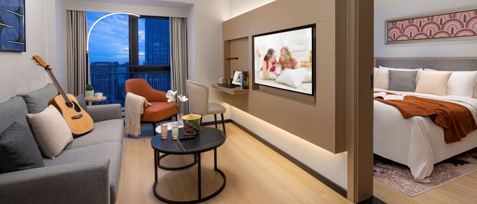 Apartment Types in Citadines Gaoxin Chengdu