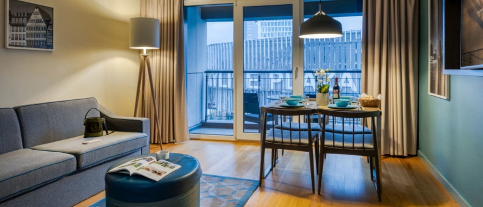 1 bedroom apartment at apart hotel Citadines City Centre Frankfurt