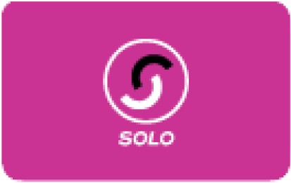 Accepted Credit Cards Solo