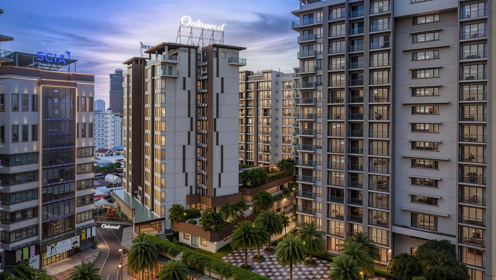 Oakwood Premier Phnom Penh Overview