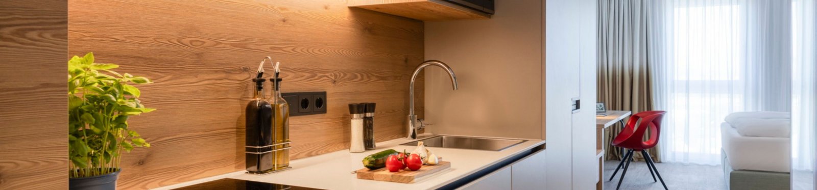 Studio & Classic Room Connected at Citadines Danube Vienna